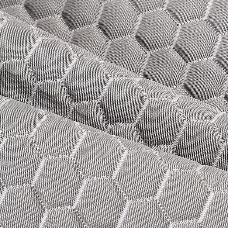 Vải nệm Stretch Damask Polyester Knitted Mattress Fabric - Ảnh 2