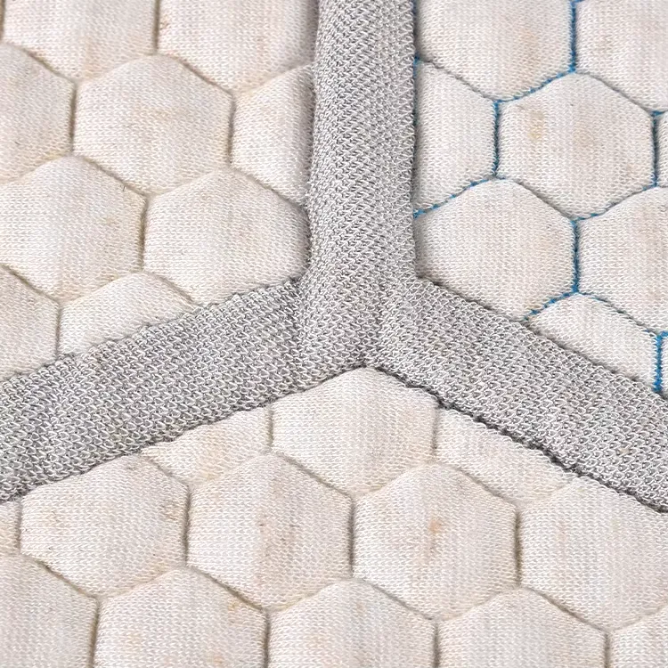 Vải nệm Linen Double jacquard fabric for mattress - Ảnh 5