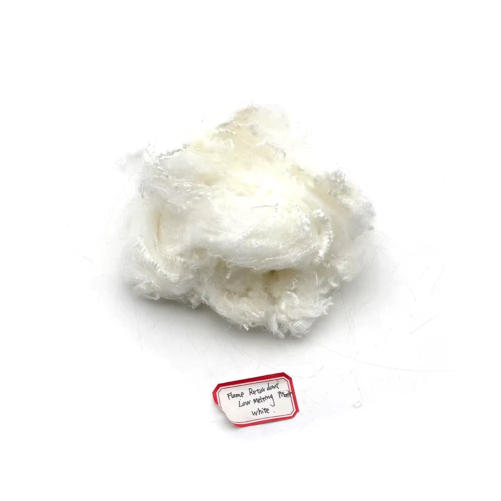 Xơ Polyester Low Melt Fiber Virgin 4D - Ảnh 3