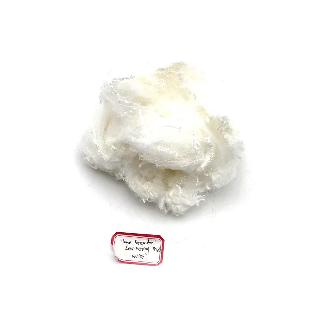 Xơ Polyester Low Melt Fiber Virgin 4D - Ảnh 5