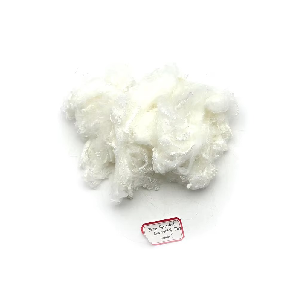 Xơ Polyester Low Melt Fiber Virgin 4D - Ảnh 6