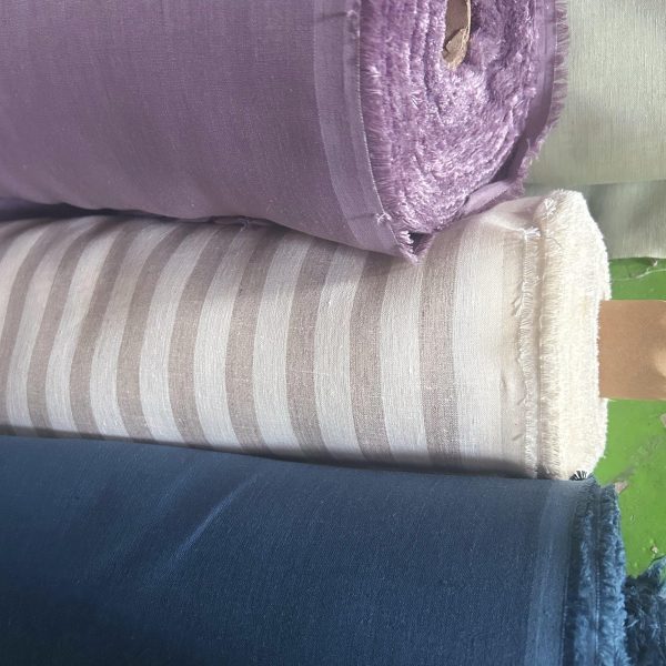 Vải lanh 100%, định lượng 160gsm, chất liệu linen cao cấp chứng nhận OEKO-TEX  - LN26252270