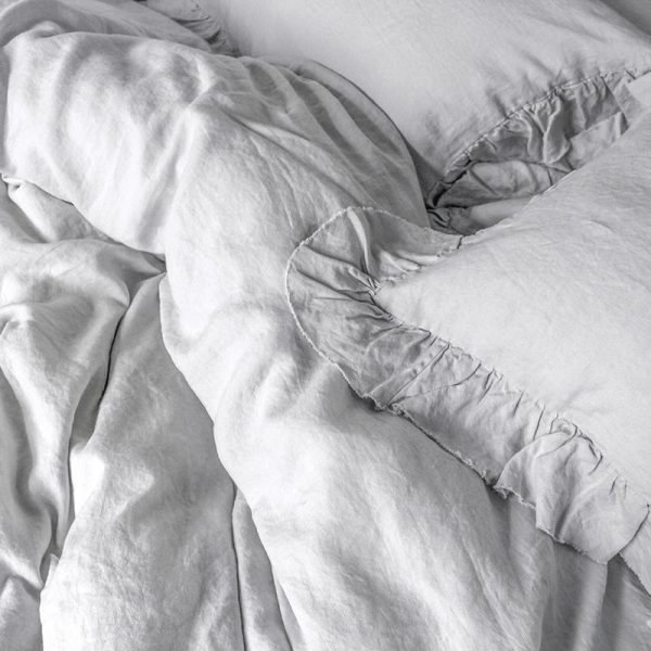 Vải lanh nguyên chất 100%, khổ 280cm, đã qua giặt, dùng làm ga trải giường - LN26252262