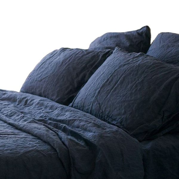 Vải lanh hữu cơ dệt, màu trơn, đã qua xử lý, 100% sợi gai dầu khổ lớn - LN26252267