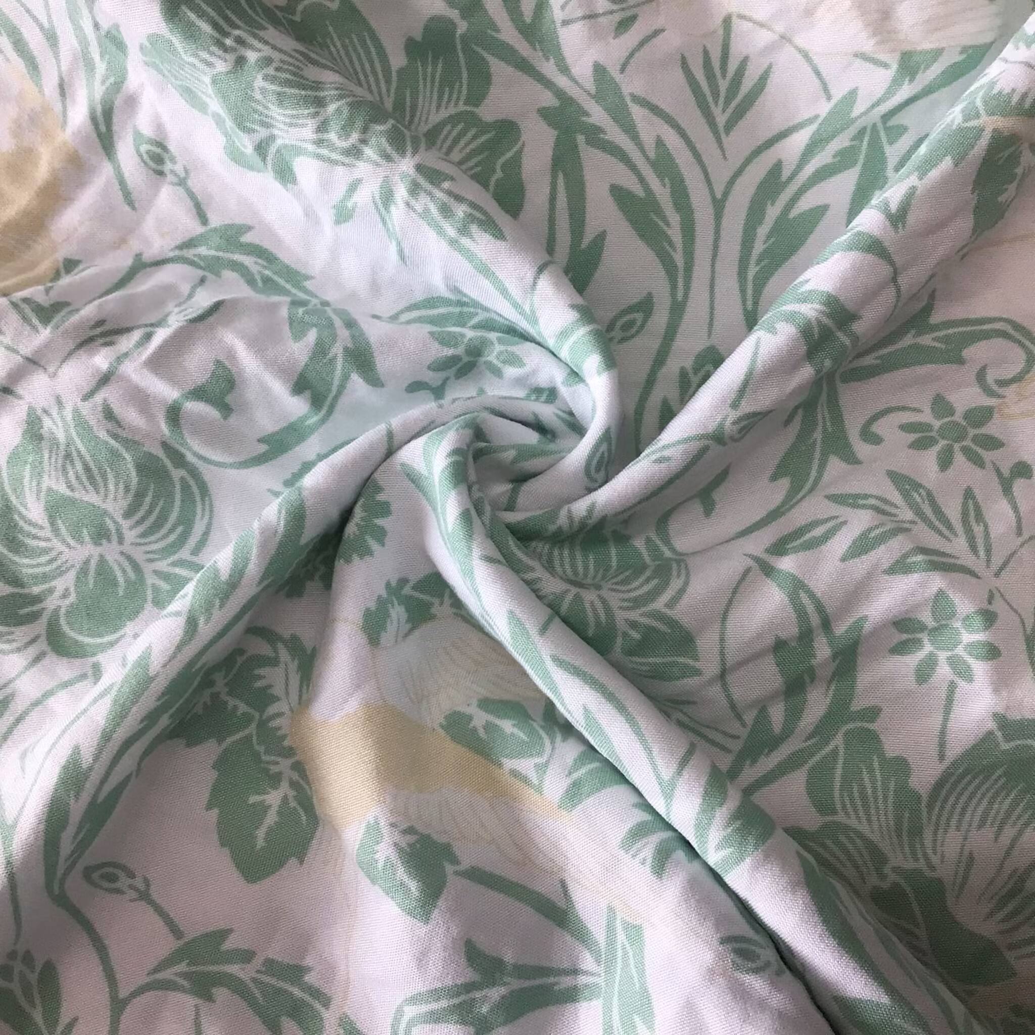 Vải Polyester Washed, 100% Polyester Microfiber, SX drap mền, PL264328 - Ảnh 2