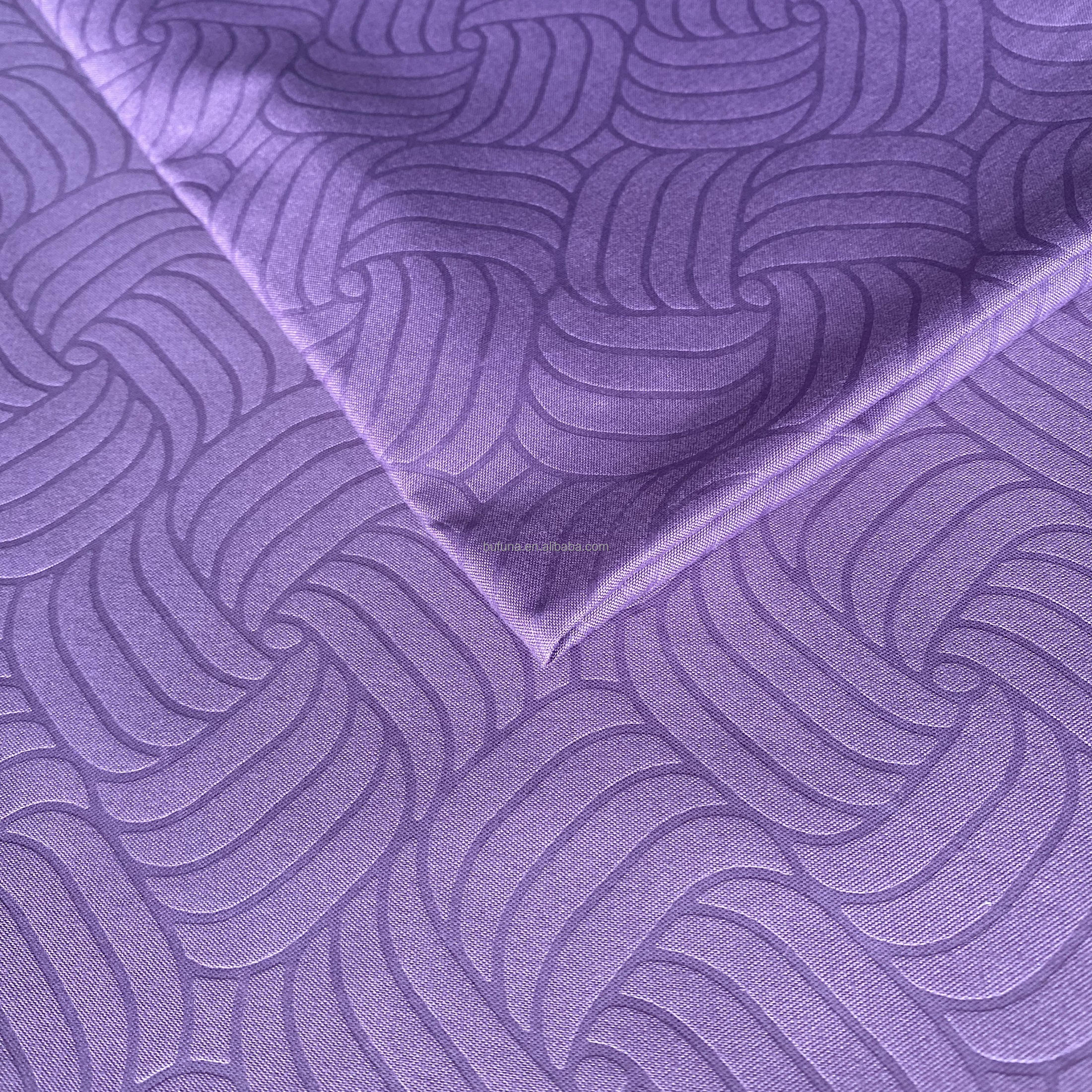 Vải in vân chìm 100% polyester, Embross printing 65-125gsm, PL2612231254 - Ảnh 4