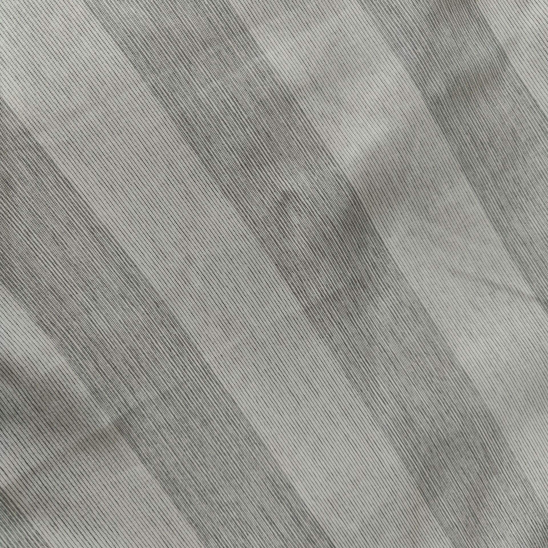 Vải nhuộm sợi 100% polyester, sợi nhuộm, drap mền màu sọc 3cm, PL264332 - Ảnh 4