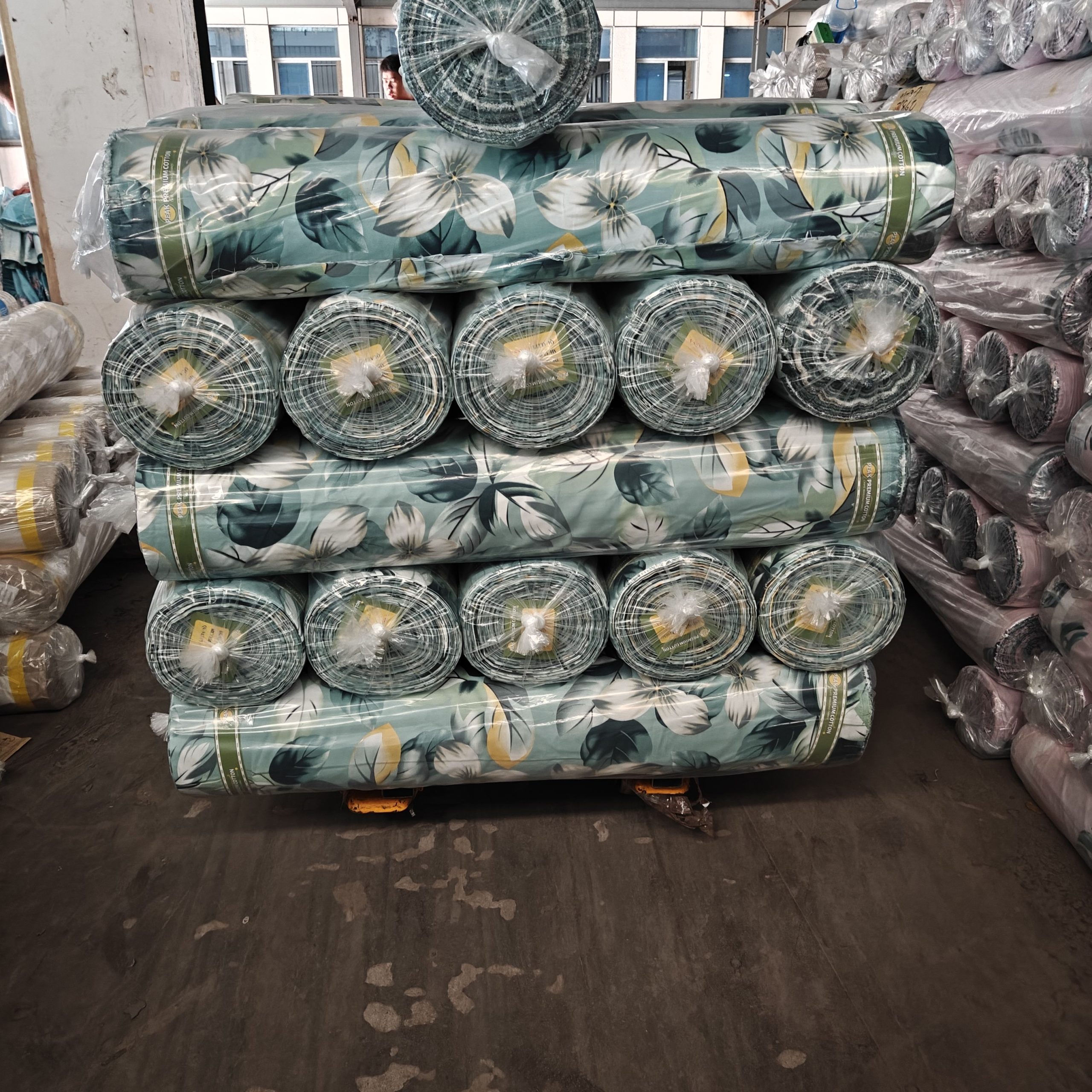 Vải may drap mền 100% polyester - microfiber, 65-125gsm, PL2612231238 - Ảnh 2