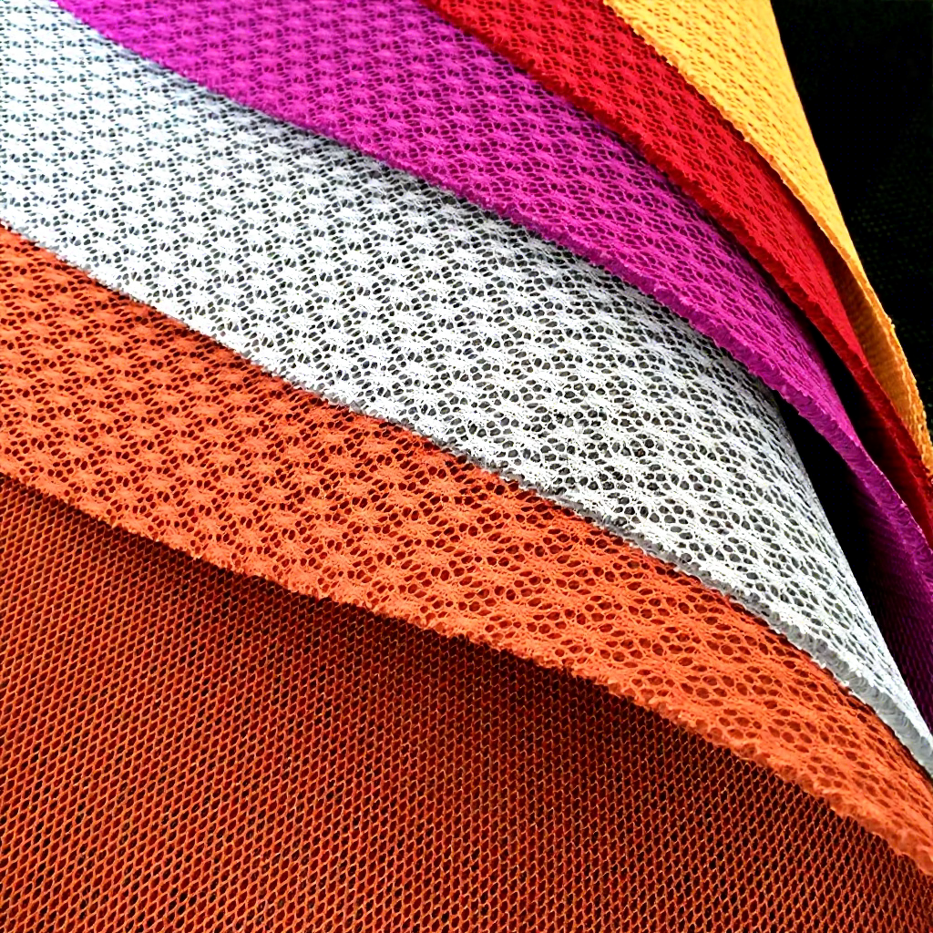 Vải lưới 3D Air Mesh Fabric, 100% polyester - AR26231265 - Ảnh 3