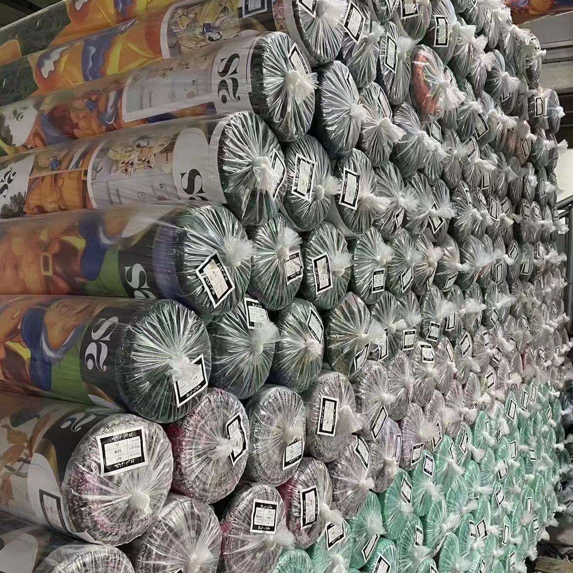 Vải may drap mền 100% polyester - microfiber, 65-125gsm, PL2612231221 - Ảnh 3