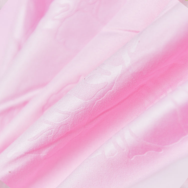 Vải in vân chìm 100% polyester, Embross printing 65-125gsm, PL2612231249 - Ảnh 3