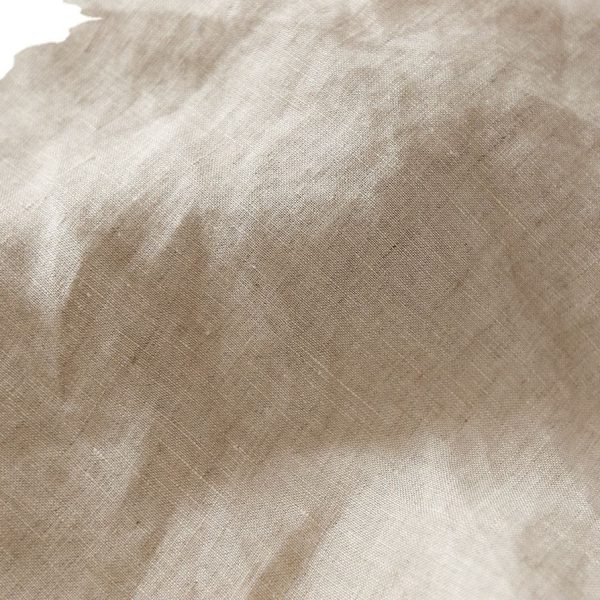 Vải lanh 100%, chất liệu lanh hữu cơ Pháp nguyên bản, giặt bằng nước đá, nhuộm trơn - LN26252261