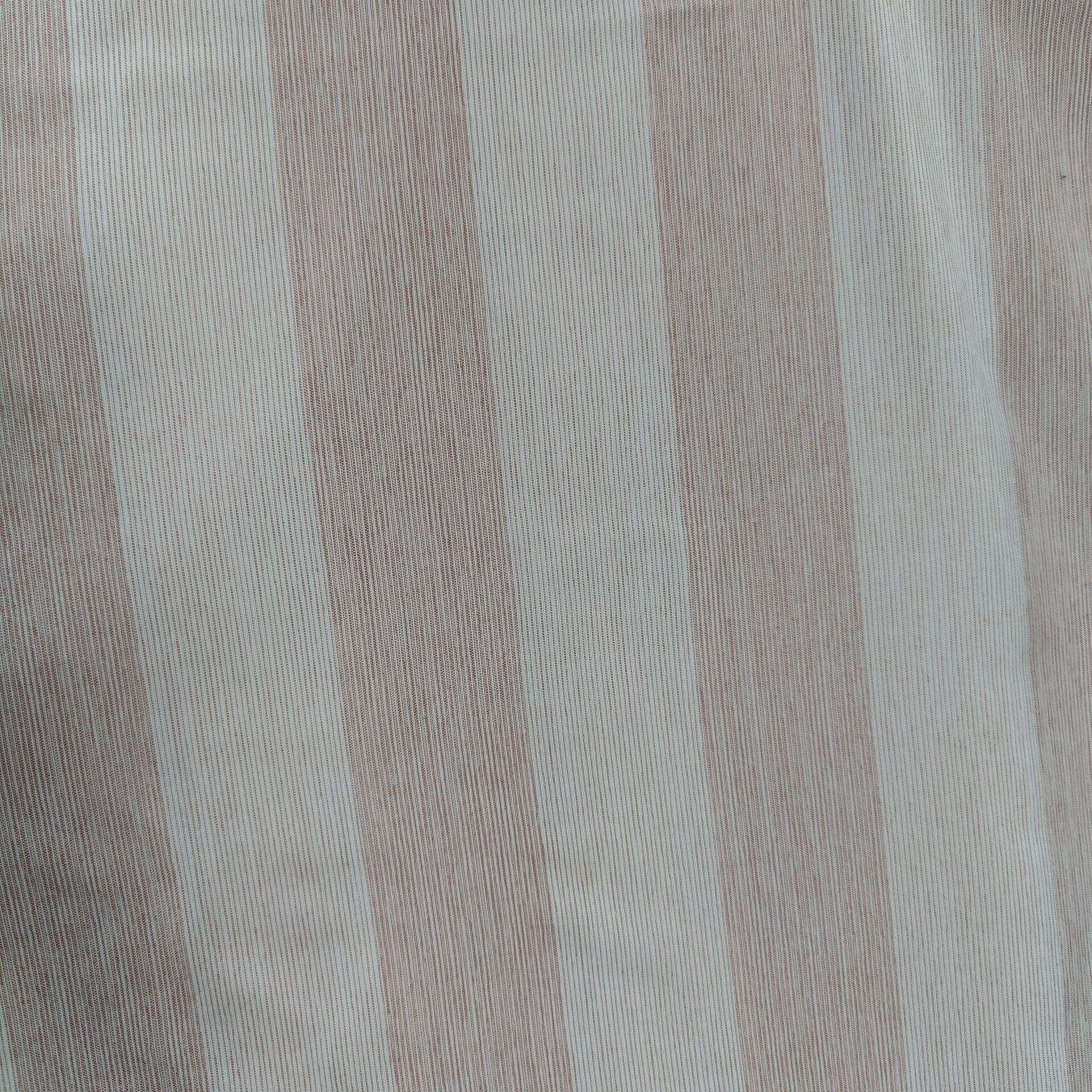 Vải nhuộm sợi 100% polyester, sợi nhuộm, drap mền màu sọc 3cm, PL264332 - Ảnh 5