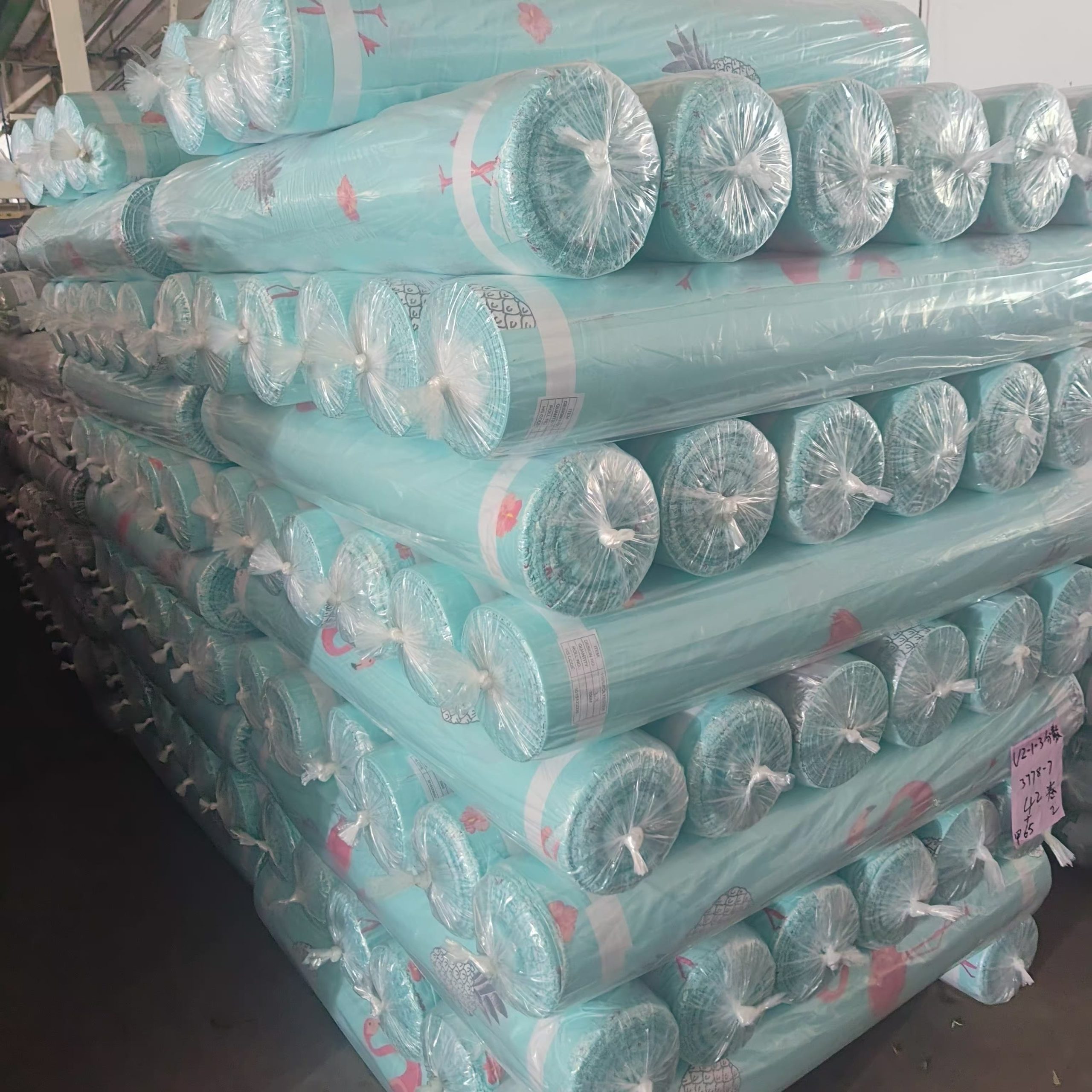 Vải may drap mền 100% polyester - microfiber, 65-125gsm, PL2612231227 - Ảnh 3