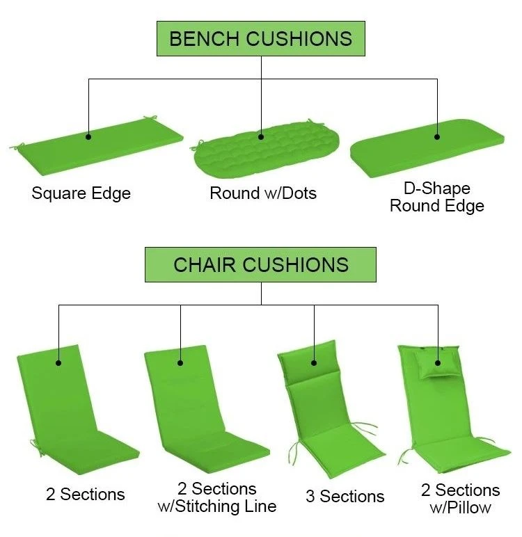 Gối ngoài trời tươi sáng