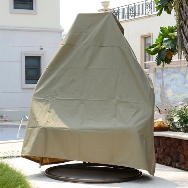Bạt phủ bảo vệ ghế egg swing outdoor kích thước 43x39x78 inch, tùy chỉnh in logo
