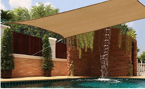 Chi tiết kết cấu vải outdoor mái hiên thiên đường kháng UV bền màu