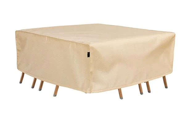Bạt phủ bàn ghế sân vườn lớn chất liệu vải outdoor nhập khẩu chính hãng