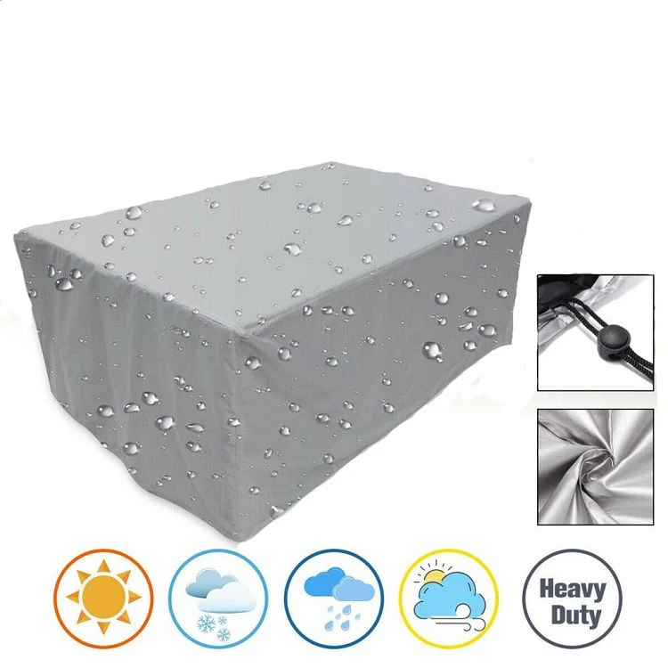 bạt phủ bảo vệ bàn ghế ngoài trời tùy chỉnh kích thước màu sắc OEM