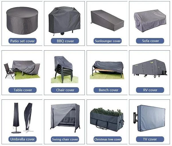 Bọc Ghế Sofa Góc Ngoài Trời – Vải Polyester Chống Thấm
