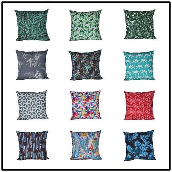 Đệm ghế ngoài trời polyester in tùy chỉnh ruột 350-400g – Latex Asia