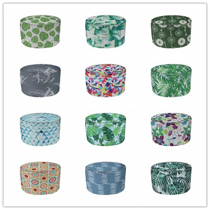 Pouf bơm hơi outdoor gấp gọn vào túi PE tay xách, đóng thùng 20 chiếc – Latex Asia
