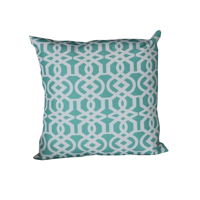 Gối ném ngoài trời 45x45 cm vải polyester chống thấm in họa tiết – Latex Asia