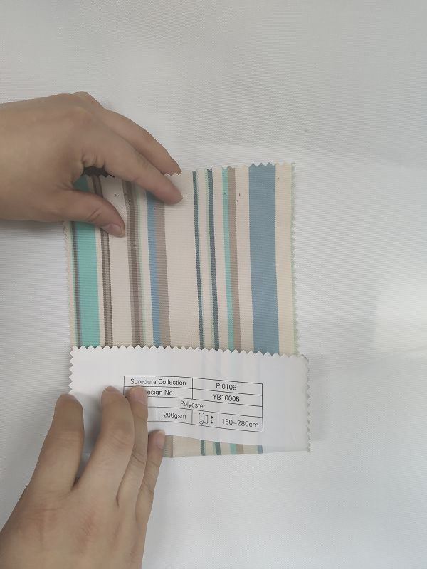 Cuộn vải sọc polyester ngoài trời khổ 150 cm YB10005 – Latex Asia